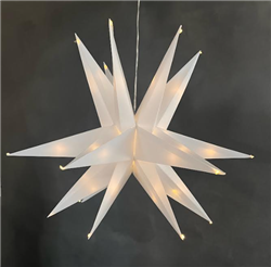 Αστέρι 3D Jolylight LED 36L Θερμό Φως Μπαταρίας