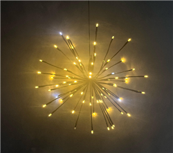 Αστέρι Jolylight LED 3.6W 70L & 10 flash Θερμό-Ψυχρό Φως Δ:40cm