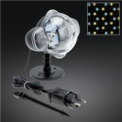 Προτζέκτορας Jolylight LED 5W Ψυχρό/Κίτρινο Φως Υ:27cm με Κάθετη Περιστροφική Προβολή