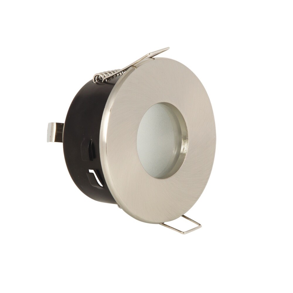 Σποτ Χωνευτό Σταθερό Primo GU5.3 ΜΑΧ 12W Δ:8.4cm Στρογγυλό Νίκελ