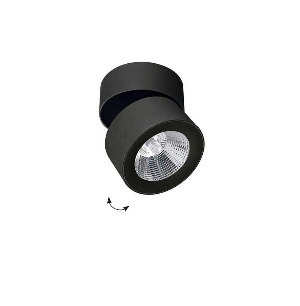 Σποτ Moris LED 11W 3000K Δ:10cm Μαύρο