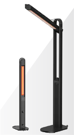Θερμάστρα Ορθοστάτη Αναδιπλούμενη 1800W 62x210cm 2 Βαθμίδες Θέρμανσης
